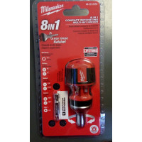 [1MWDESTP81MW2] Destornillador crique 8 en 1 milwaukee 4822-2330 (2320)