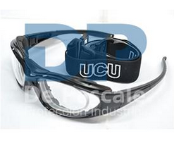 [1SSAUCU101] Anteojo ucu101b transp porta.lentes .ANTIR. Marco con goma y banda