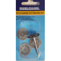 [1DRKIT000807] Kit 4 discos diamantados para minitorno ruhlmann (ru8506)