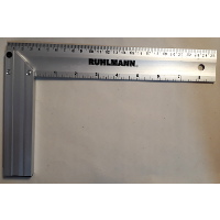 [1REESCUADAL25R] Escuadra aluminio 250 mm ruhlmann (ru15505)