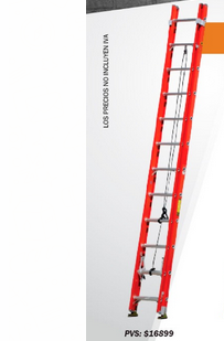 [1ES622L] Escalera fibra dielectrica ext 6.3 m 2x12 lusqtoff (le212die)