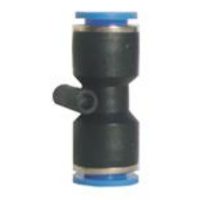 [COB CONAPUD8] Conector automatico poliamida union doble 8 mm (50575)