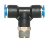 [COB CONAPT148] Conector automatico poliamida tee 8 mm rosca 1/4 (50571)