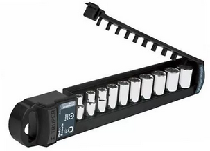 [1RLJUEB14TR10] Juego bocallaves 1/4" 10 piezas mm truper