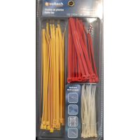 [1PRVOLT75] Precintos plasticos 3 colores 75u cin-75 voltech