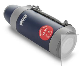 [311TERMOB2] Termo bremen 1.2 litros acero inoxibale-protec. Polipropileno