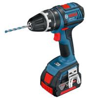 [1BOTALBAT18B180] Taladro 18v 13 mm perc gsb 180 li + 1 bat 1.5 + carg +caja bosch