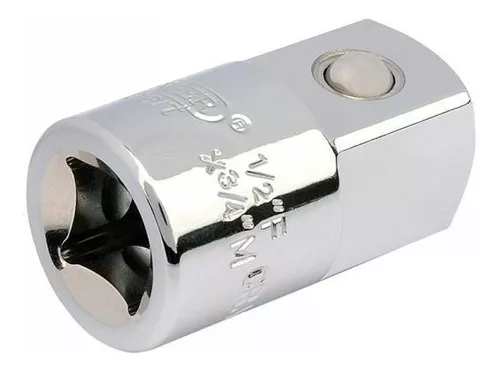 [1RLADAP1438] Adaptador cuadrante 1/4 h - 3/8 m ruhlmann (ru8552)