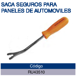 [1RLDESSASCRL] Destor. Saca clip paneles tapizados ruhlmann (ru43510)