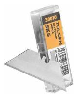 [1CUH18TOLS] Hojas repuesto cuchilla sk5 trapezoidal 10 unidades tolsen (30010)