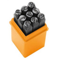 [1TONM6TO] Juego de numeros para marcar a golpe 6 mm tolsen (25097)