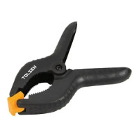 [1TOPRENPRP4] Prensa a resorte carpintero plastica 100 mm tolsen (10198)