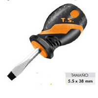 [1TODPH238TO] Destornillador phillips corto ph2 x 38 mm tolsen (20134)