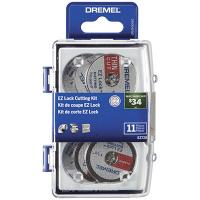 [1DRKIT11DISC] Kit 11 pcs discos de corte dremel (ez728)