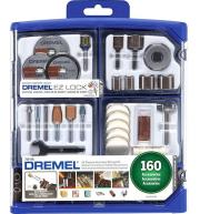 [1DRKIT160] Kit 160 pcs para minitorno dremel (710-rw2)