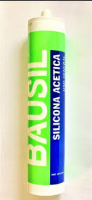 [1P CASBB] Cart. Silicona acetica blanca bausil oferta!!