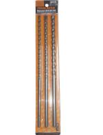 [MEMAJGO3MECHBR] Juego de mechas madera 3 puntas 3u 8-10-12 -x 300 mm braco (tmk199