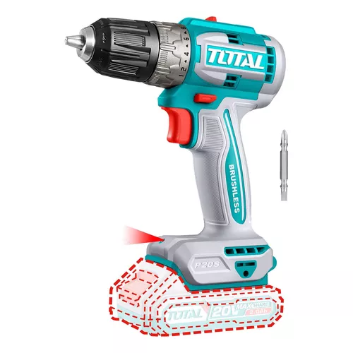 [1TTTALSBAT2010] Taladro 20v 10 mm ator brushless s/ carbones total (tdli204531) OFERTA