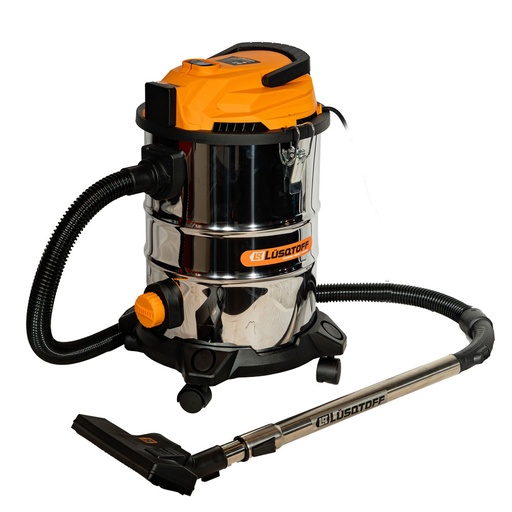 [1meas25ll] Aspiradora 25l 1400w acero inox la-1400M lusqtoff 