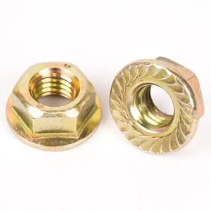 [TUFL8] Tuercas con flange 8 x 1.25 ma