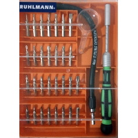 [1RLJGOELEC3] Juego electronica 33 piezas flex ruhlmann (ru6709)