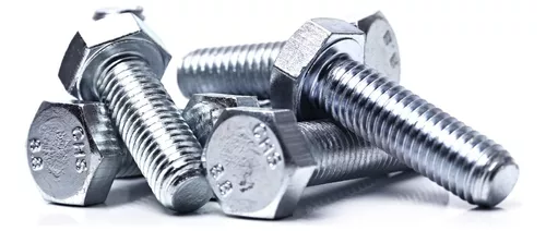 [BBZZ14114] Bulon pulido c/hexagonal zinc 1/4 x 1 1/4