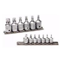 [1BRJUEBT1438BR15] Juego bocallaves enc 1/4" 3/8" torx 15 piezas 10-60 bremen (2497)