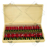 [1RBJGOFRESA] Juego de fresas para router 24 piezas ruhlmann (001218)